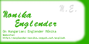 monika englender business card